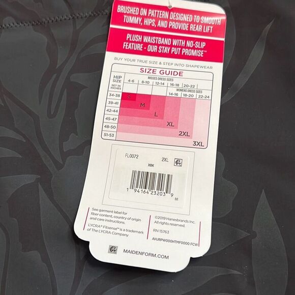 Maidenform Cooling Shapewear 3XL LYCRA Flexees Hi-Waist Sculpting Thigh Slimmer - Picture 10 of 12